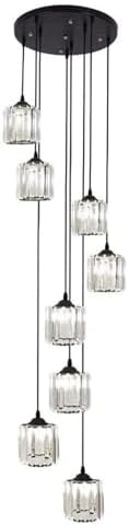 Luxury Duplex Spiral Chandelier for Home