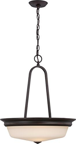 Nuvo 62375 Three-Light Pendant - 18 inches BronzeDark