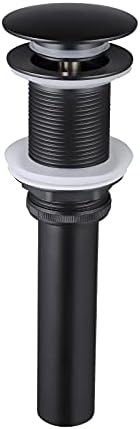 High-Quality Sink Drain Bartholdi Holder Matte Black