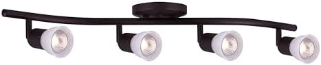 Canarm James 1 Oil Rubbed Bronze Track Lighting 4-Light Kit