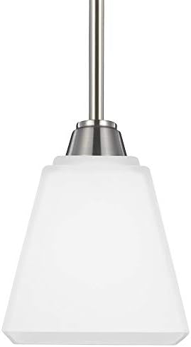 Seagull 6113001-962 One Light Mini Pendant Track Light Silver