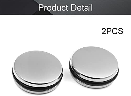 Double Pack of 355mm Sink Plug Stoppers for Bathrooms Kitchens