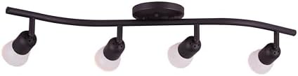 Canarm James 1 Oil Rubbed Bronze Track Lighting 4-Light Kit
