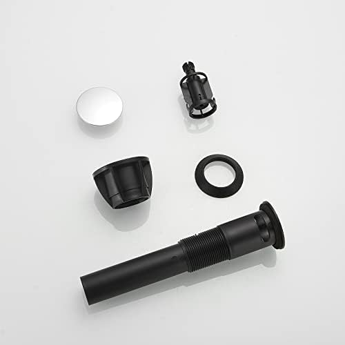 Bathqrstics Durable US Standard Sink Drain with Overflow