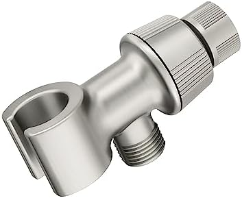 Muen Hydro Energetix Spot Resist Detachable Brushed Nickel Handheld Shower Head