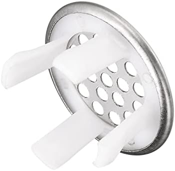 Uxcell Sink Overflow Cover 2Pcs Stainless Steel Drain Ring