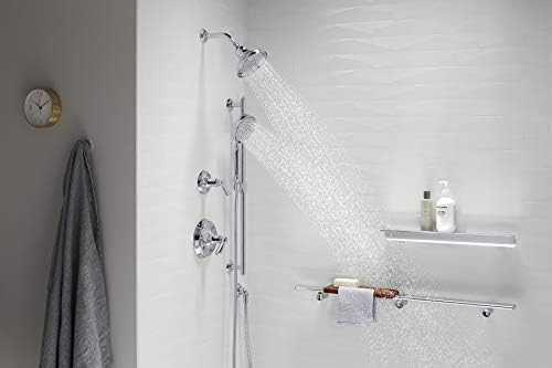 KOHLER 22163-CP Bancroft Multi-Function Handshower with 3 Spray Settings