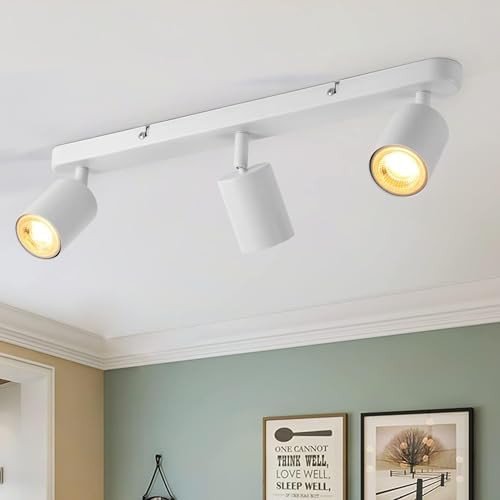 3 Way Track Lighting Kit with Rotatable Heads