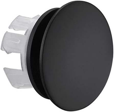 Overflow Sink Cap Matte Black