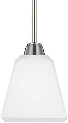 Seagull 6113001-962 One Light Mini Pendant Track Light Silver