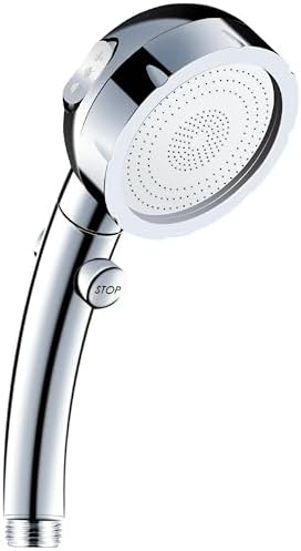 High Pressure 6 Setting Shower Head - Relaxation Convenience