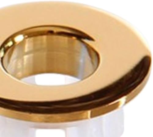Qianly 2x Sink Overflow Cover Basin Insert for Bathroom and Kitchen