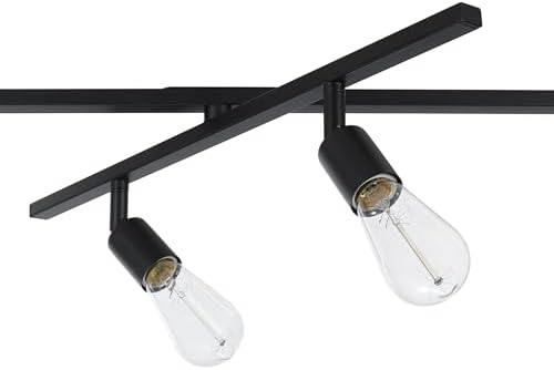 Versatile Durable 6-Light Swivel Track Lighting