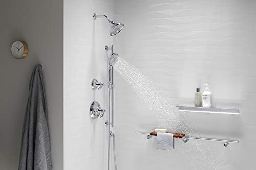 KOHLER 22163-CP Bancroft Multi-Function Handshower with 3 Spray Settings