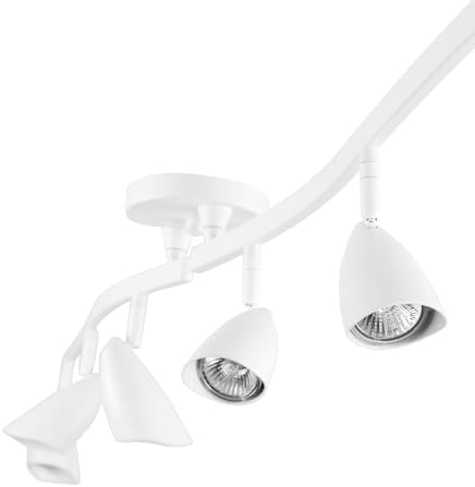 Globe Electric 59353 Grayson 6-Light S-Shape Track Lighting