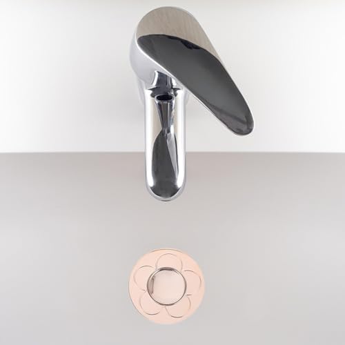 BESTonZON Universal Sink Drain Stopper Copper Material Clogs Odors Prevention