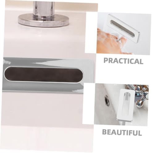 KONTONTY10PCS Wash Basin Sink Overflow Drain Cover Cap Hole Plug Ceramic Bath Fixtures