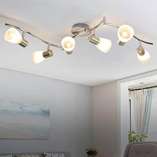 6-Light Flexible Track Ceiling Lighting Kit