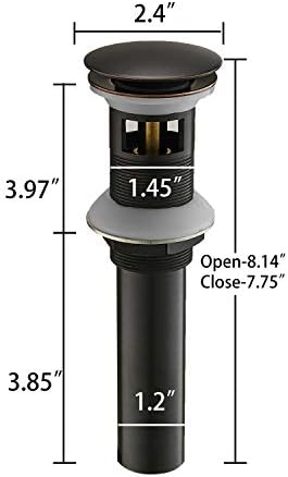 High-Quality 1 58 Bathroom Faucet Vessel Sink Stopper Oil Rubbed Bronze