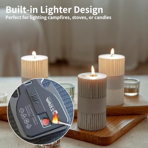 WARSUN Multi-functional Rechargeable Keychain Flashlight
