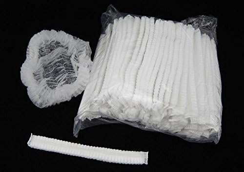 100 Dispo Bouffant Caps 21inch