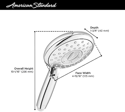 American Standard Spectra 4-Function Handheld shower Head 5-inch