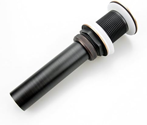 Durable Oil-Rubbed Bronze Sink Drain Stopper No Overflow 119 GPM Fit Install