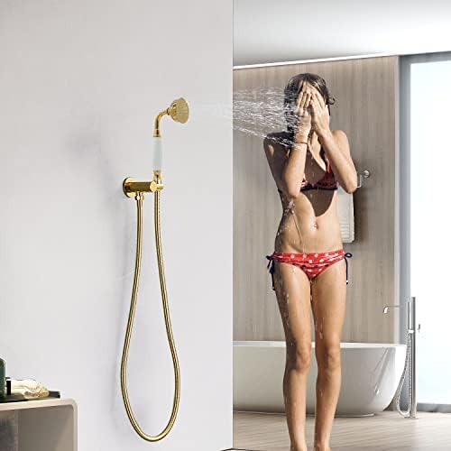 Traditional Telephone Style Brass Handheld Showerhead