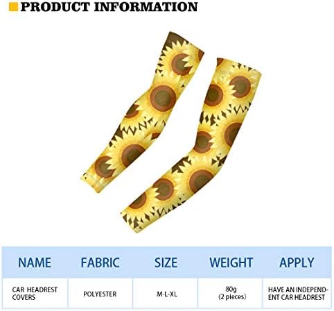 1 Pair Polynesian Print Arm Sleeves for Women Men