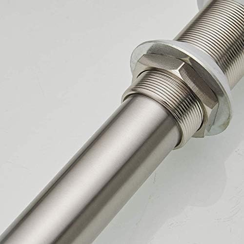 Bathroom Sink Drain Pop Up Stopper Brushed Nickel