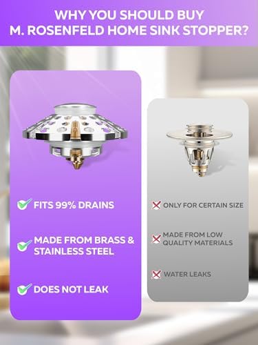 Innovative 2-in-1 Bathtub Drain Stopper