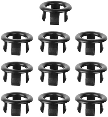 10x Basin Sink Overflow Cap Hole Insert Cap for Bathroom Hotel