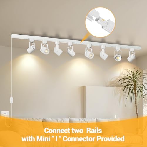 Anti-glare GU10 Track Lighting Kit for Kitchens