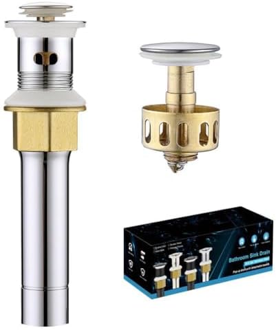 Sturdy DurableBathroom Sink Drain with Overflow
