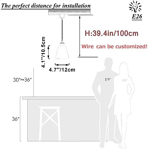 Stepless Dimming Pendant Light