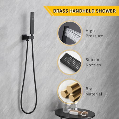 Luxury Brass Showers Adjustable Self-Cleaning 100 Satisfaction