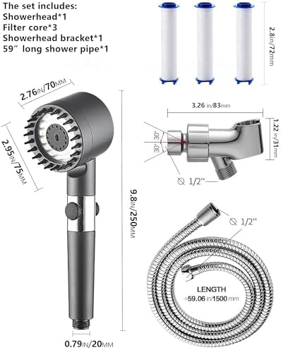 Removable Handheld shower Scalp Massager for Pet bathing