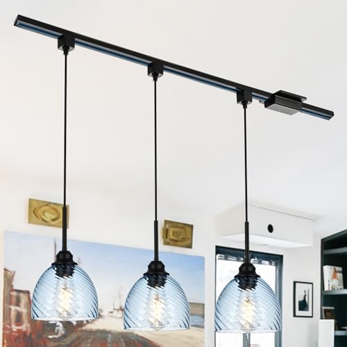 Elegant Nordic Blue Pendant Light for Modern Spaces