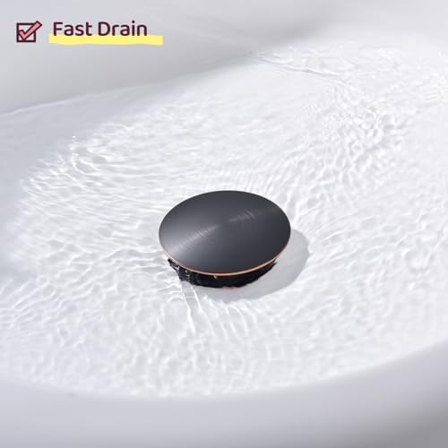 Bathroom Sink Drain Enhancer - Durable Effortless Overflow Stopper