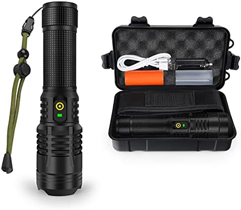 YXQUA 12000 Lumen Flashlight with Holster