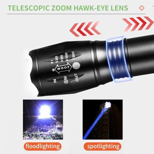 YZYOE 3 in 1 UV Blue Light Flashlight with 3 Modes