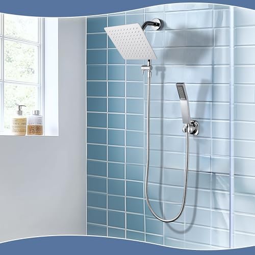 Durable Dual Shower Head Set for Home Use