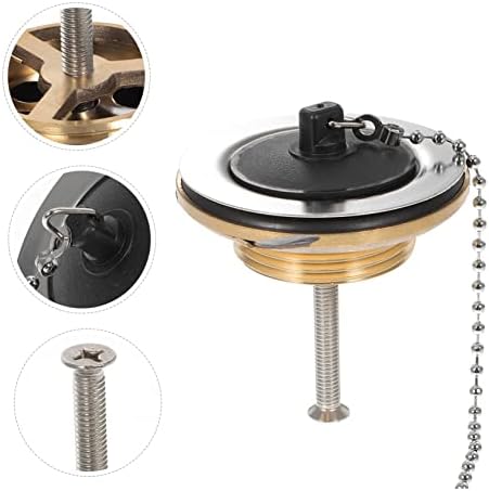 OSALADI Copper Bathroom Sink Drain Plug