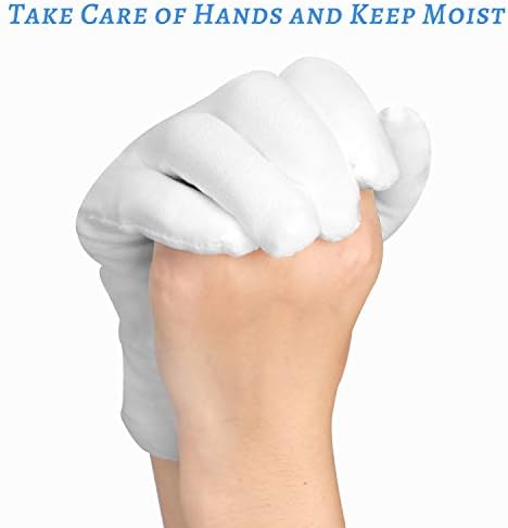 Thickened Cotton Gloves Moisturizing Fingerprint-Free