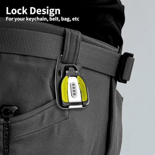 WARSUN Multi-functional Rechargeable Keychain Flashlight