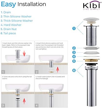 KIBI Sink Drain