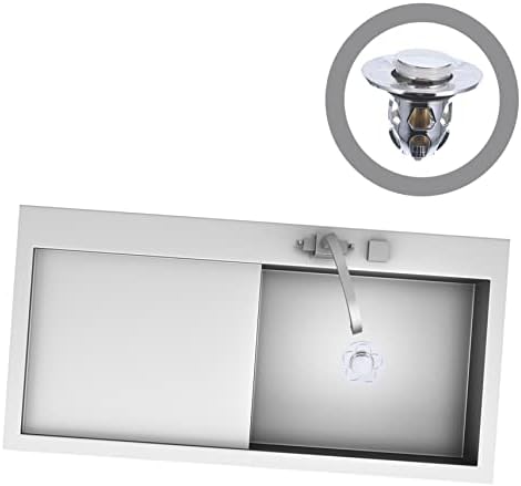 Bath Sink Copper Plug BLockage Prevention Easy_install US HaoSheng Dual Material 300WV6
