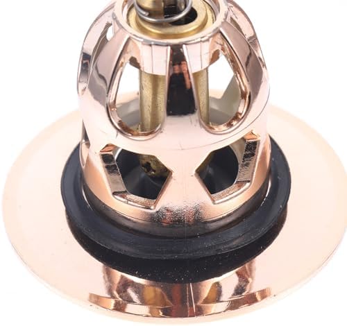 BESTonZON Universal Sink Drain Stopper Copper Material Clogs Odors Prevention