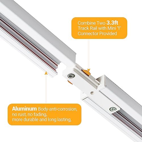 VANoopee 16-Light LED Track Lighting Kit