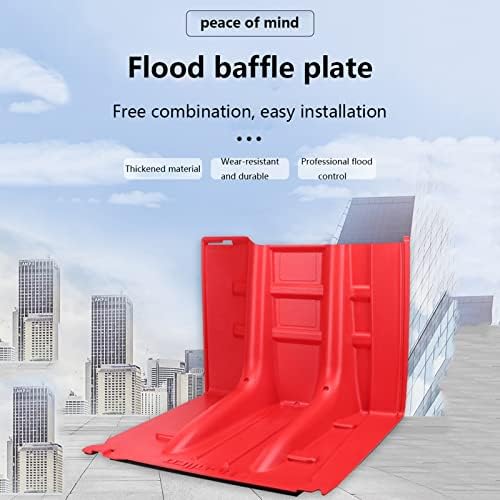 Flood Protection Barriers ABS Red Set